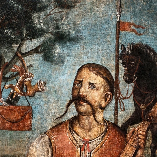 Интерьерная картина Казак Мамай - символ украинской свободы (1701-1800), Украина, история, 60×45 см (id6921) - изображение 6