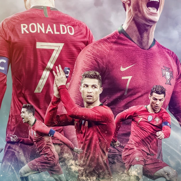 Интерьерная картина Футболист Криштиану Роналду, Cristiano Ronaldo, спорт, футбол, 30×42 см (id6931) - изображение 3