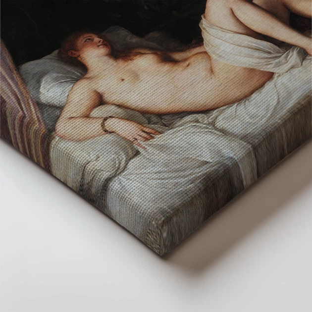 Інтер'єрна картина Даная, Тіціан, Titian, Danae, 29×42 см (id6979) - зображення 3