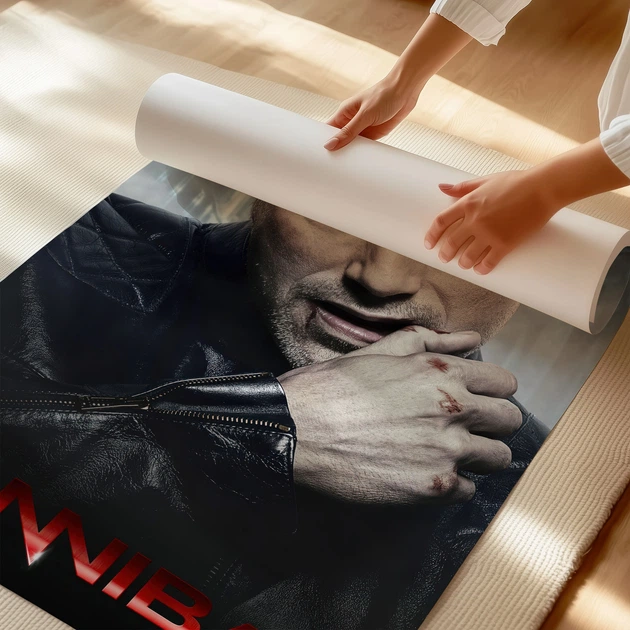 Постер Ганнибал, Hannibal, сериал, Мадс Миккельсен, A3 42×28 см (id7020) - изображение 3