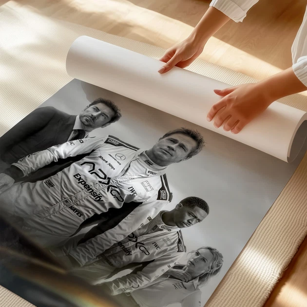 Постер "F1 Фильм", F1 the Movie (2025), Формула Один, гонки, болид, A3 42×28 см (id7034) - изображение 3