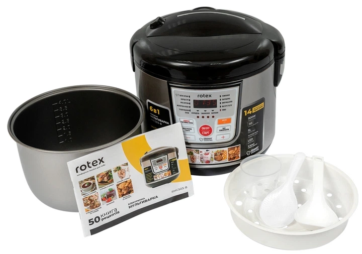 Мультиварка ROTEX RMC503-B - зображення 2