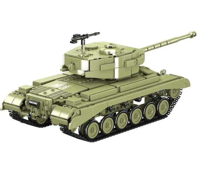 Конструктор танк М26 Pershing Tank Mould King Technik 20035 на 1054 деталей с дистанционным управлением - изображение 3