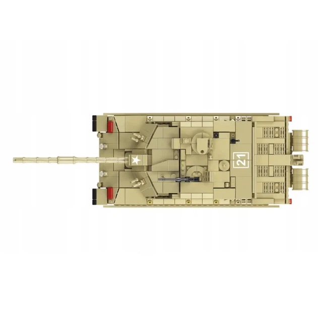 Конструктор танк Челлендждер 2 Challenger 2 Tank Mould King Technik 20037 на 1129 деталей с дистанционным управлением - изображение 3