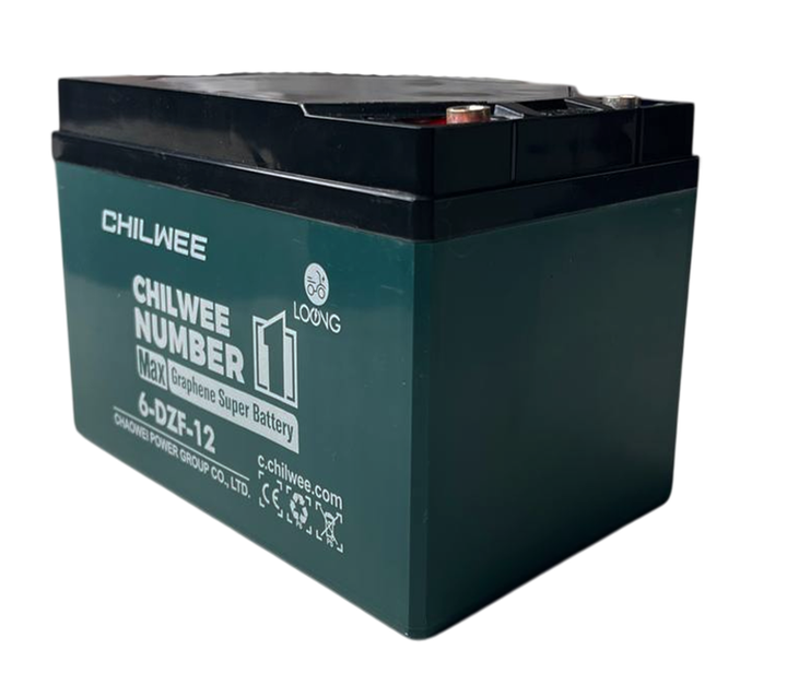 Тяговый аккумулятор 12V 12Ah CHILWEE 6-DZF-12 (свинцово-кислотный) AGM 12V12Ah - Фото 2 Тяговый аккумулятор 12V 12Ah CHILWEE 6-DZF-12 (свинцово-кислотный) AGM 12V12Ah - изображение 2