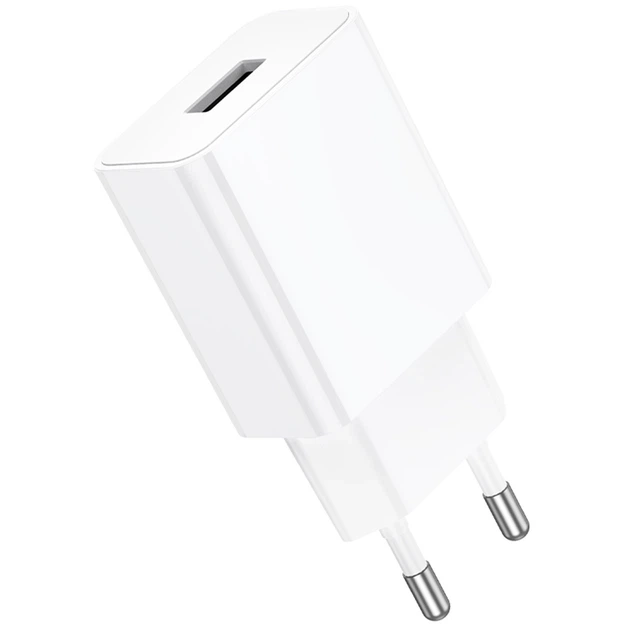 Сетевое зарядное устройство BOROFONE BA110A Lemi USB 1.5A Белое - изображение 4