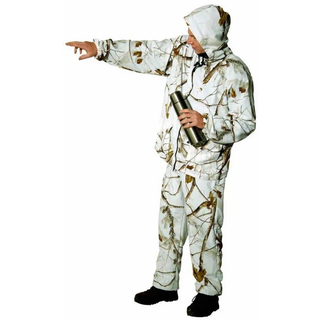 Маскировочный костюм Hallyard Big foot snow 2X Realtree AP Snow - Фото 2 Маскировочный костюм Hallyard Big foot snow 2X Realtree AP Snow - изображение 2