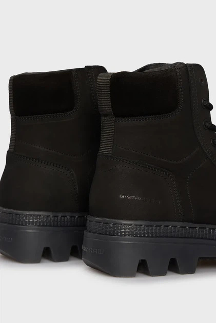 Жіночі чорні шкіряні туфлі Noxer Boot Mid W G-Star RAW 37 D26648,01 - зображення 2