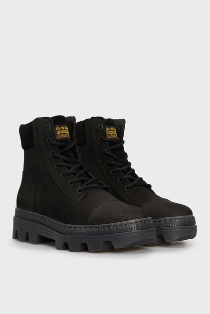 Жіночі чорні шкіряні туфлі Noxer Boot Mid W G-Star RAW 37 D26648,01 - зображення 3