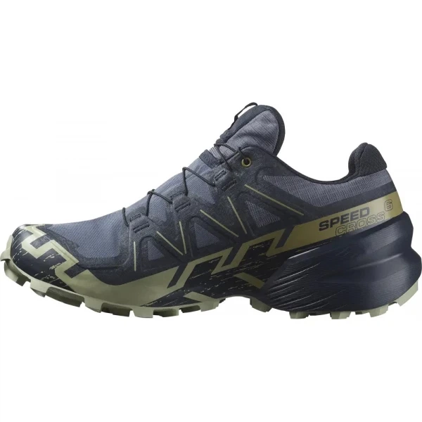 Кроссовки Salomon Speedcross 6 GTX 45.5 Navy/Olive (1013-11.00.41) - Фото 2 Кроссовки Salomon Speedcross 6 GTX 45.5 Navy/Olive (1013-11.00.41) - изображение 2