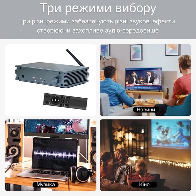 Цифровий підсилювач Samtronic SM-618 (619) - зображення 5