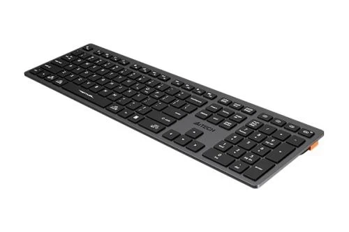 Клавиатура беспроводная A4tech FBX50C Grey, Bluetooth/2.4 ГГц, Fstyler Compact Size keyboard, USB - Фото 4 Клавиатура беспроводная A4tech FBX50C Grey, Bluetooth/2.4 ГГц, Fstyler Compact Size keyboard, USB - изображение 4