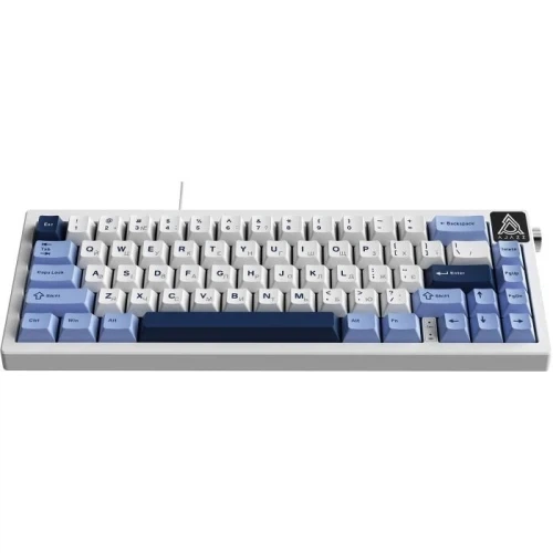 Клавіатура Ajazz AK650, White/Blue (AK650-SS-BWB) - зображення 4