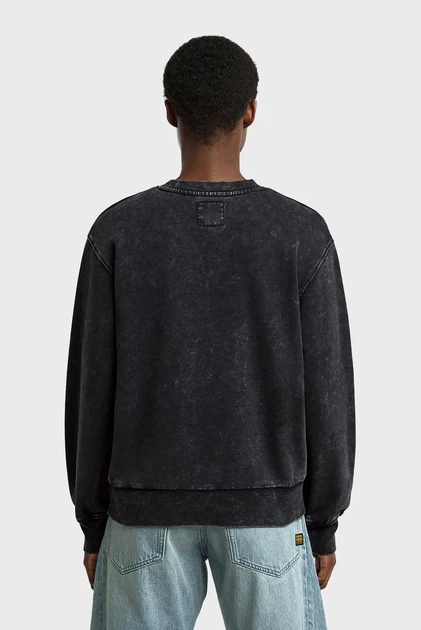 Жіночий чорний світшот Washed G-Star RAW M D27173,D969 - зображення 3