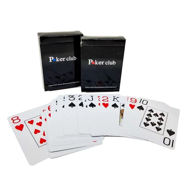Карты игральные покерные пластиковые Duke Poker Club 54 листа 87x62 мм Синие (DN26238BL) - Фото 2 Карты игральные покерные пластиковые Duke Poker Club 54 листа 87x62 мм Синие (DN26238BL) - изображение 2