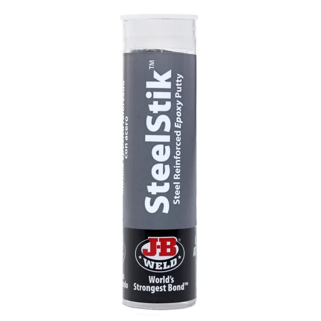 JB Weld SteelStik Сталева Епоксидна Шпаклівка для Металу 57г Ремонт та Відновлення - Фото 5 JB Weld SteelStik Сталева Епоксидна Шпаклівка для Металу 57г Ремонт та Відновлення - зображення 5