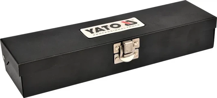 Набір торцевих головок YATO TORX E10-E24 квадрат 1/2" 9 шт YT-0521 - Фото 3 Набір торцевих головок YATO TORX E10-E24 квадрат 1/2" 9 шт YT-0521 - зображення 3