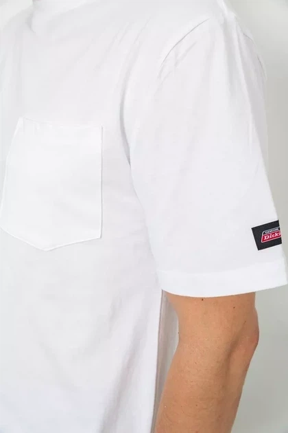 Біла чоловіча футболка Dickies GS407WH котонова базова повсякденна Розмір XL - изображение 5