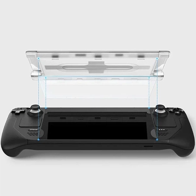 Захисне скло Spigen GLAS.tR EZ FIT для Steam Deck Clear (AGL05600) - зображення 2