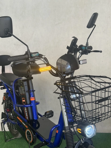 Двомісний електровелосипед Ardis Delivery колеса 16” 1000W, вантажопідйомність 150 кг - зображення 3
