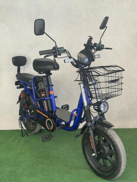 Двомісний електровелосипед Ardis Delivery колеса 16” 1000W, вантажопідйомність 150 кг - зображення 6