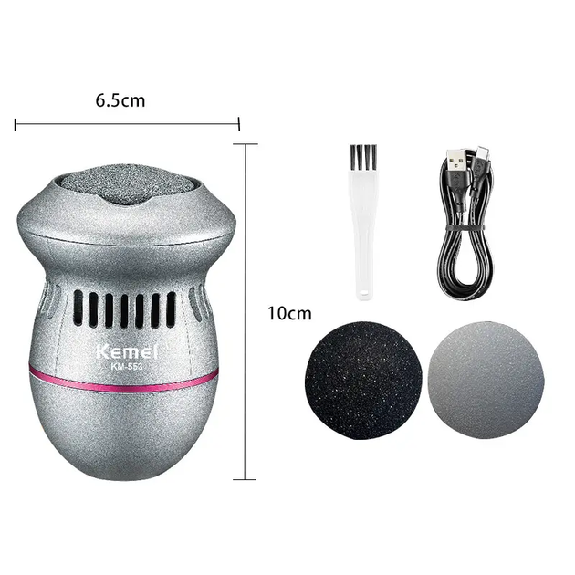 Электрическая пемза для ног Kemei KM-553 - изображение 3