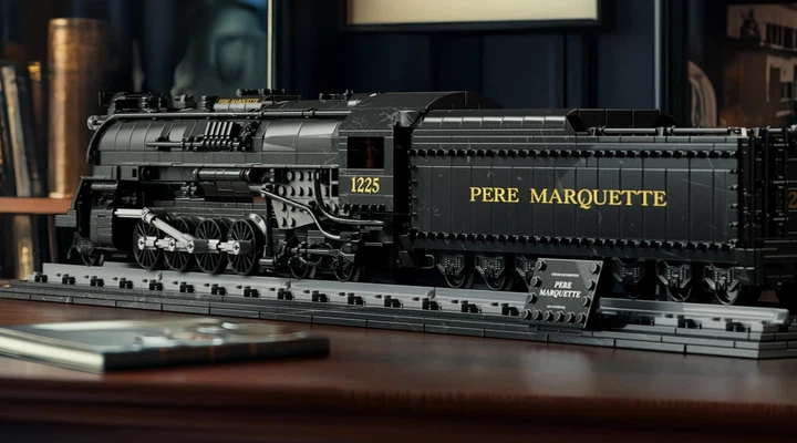 Конструктор Nifeliz Локомотив Pere Marquette 1225 (NF10323) - изображение 10