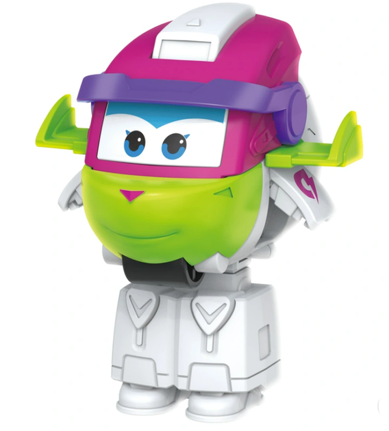 Самолет-трансформер Супер Крылья Super Wings мини-Кьюри (Curie) - Фото 4 Самолет-трансформер Супер Крылья Super Wings мини-Кьюри (Curie) - изображение 4