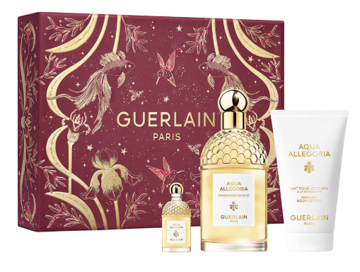 Набір для жінок Guerlain Aqua Allegoria Туалетна вода 125 мл + Мініатюра Туалетна вода 7.5 мл + Лосьйон для тіла 75 мл (3346471000277) - Фото 1 Набір для жінок Guerlain Aqua Allegoria Туалетна вода 125 мл + Мініатюра Туалетна вода 7.5 мл + Лосьйон для тіла 75 мл (3346471000277) - зображення 1