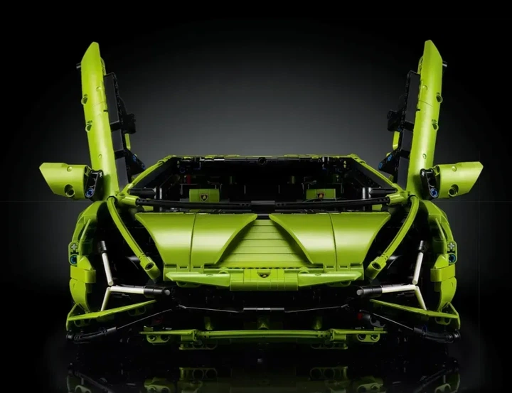 Конструктор з радіокеруванням Lamborghini Sian 3696 деталей FKP 37 - зображення 4