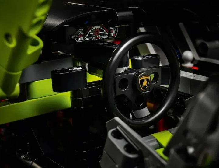 Конструктор з радіокеруванням Lamborghini Sian 3696 деталей FKP 37 - зображення 7