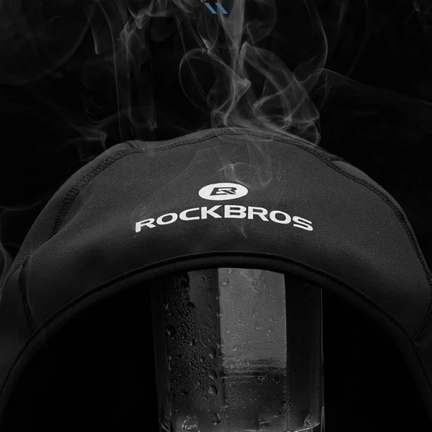 Шапка велосипедная Rockbros Dala зимняя под шлем Gray (5907769367021) - изображение 10