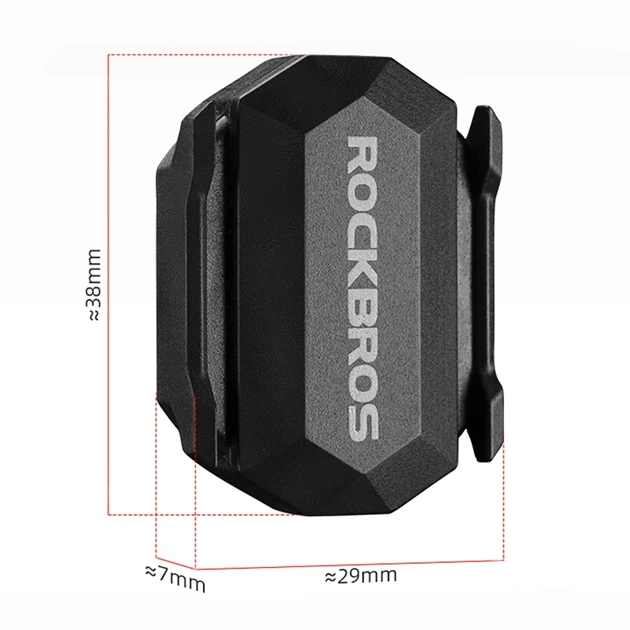 Датчик скорости и каденса 2в1 Rockbros C3 ANT+ / Bluetooth черный (5907769386534) - изображение 3