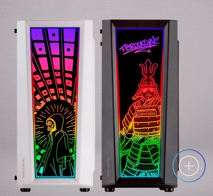 Корпус для ПК Mars Gaming MC-ART White / без БП / Белый (102067243) - изображение 5