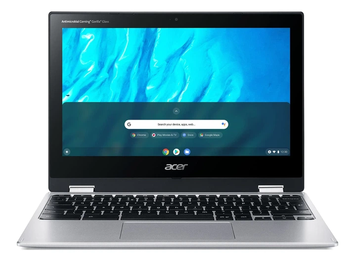Сенсорний ноутбук 11.6" Acer Chromebook Spin 311 CP311-3H-K5M5 MediaTek MT8183 RAM 4GB eMMC 64GB 15год батарея Chrome OS (UKR) (101630853) - зображення 2