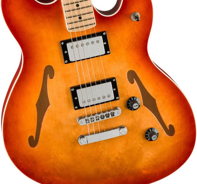 Электрогитара Squier Affinity Series Starcaster Deluxe Sienna Sunburst - изображение 4