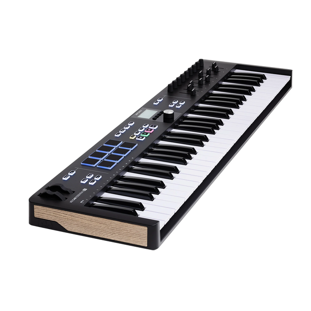 MIDI-клавиатура Arturia KeyLab Essential 61 mk3 (Black) + Arturia Pigments - Фото 4 MIDI-клавиатура Arturia KeyLab Essential 61 mk3 (Black) + Arturia Pigments - изображение 4