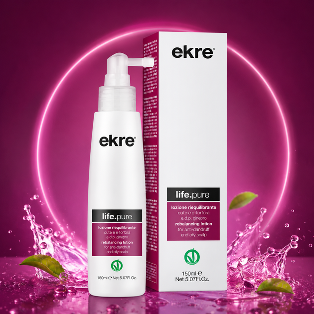 Лосьон против перхоти и жирной кожи головы EKRE Life.Pure Lotion 150 мл - изображение 3