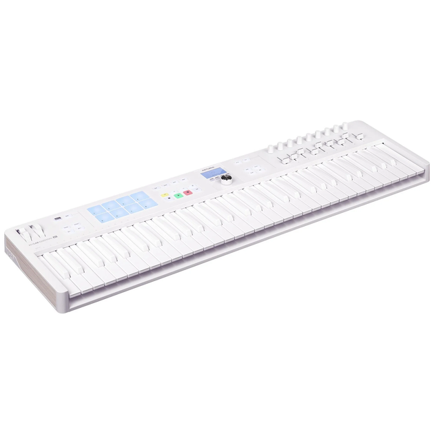 MIDI-клавиатура Arturia KeyLab Essential 61 mk3 Alpine White Special Edition + Arturia Pigments - Фото 2 MIDI-клавиатура Arturia KeyLab Essential 61 mk3 Alpine White Special Edition + Arturia Pigments - изображение 2