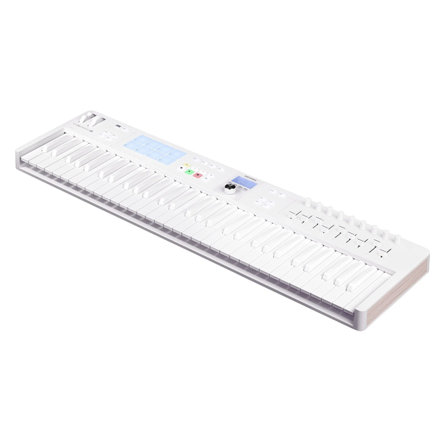 MIDI-клавиатура Arturia KeyLab Essential 61 mk3 Alpine White Special Edition + Arturia Pigments - Фото 4 MIDI-клавиатура Arturia KeyLab Essential 61 mk3 Alpine White Special Edition + Arturia Pigments - изображение 4