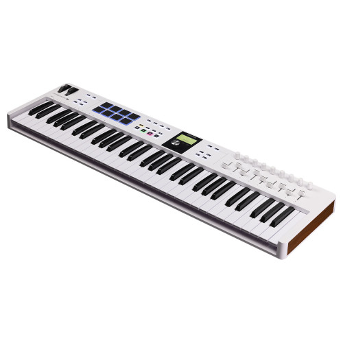 MIDI клавиатура Arturia KeyLab Essential 61 mk3 (White) + Arturia Pigments - Фото 4 MIDI клавиатура Arturia KeyLab Essential 61 mk3 (White) + Arturia Pigments - изображение 4