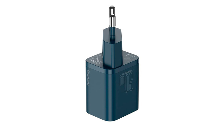 Зарядний Пристрій Baseus Super Si Quick Charger 20W EU Type-C Blue - Фото 4 Зарядний Пристрій Baseus Super Si Quick Charger 20W EU Type-C Blue - зображення 4