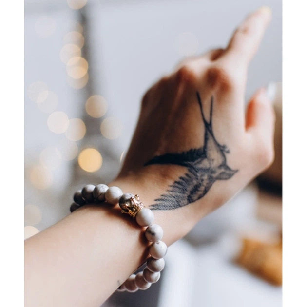 Браслет Hemst из кахолонга с золотистой короной (30001) - Фото 2 Браслет Hemst из кахолонга с золотистой короной (30001) - изображение 2