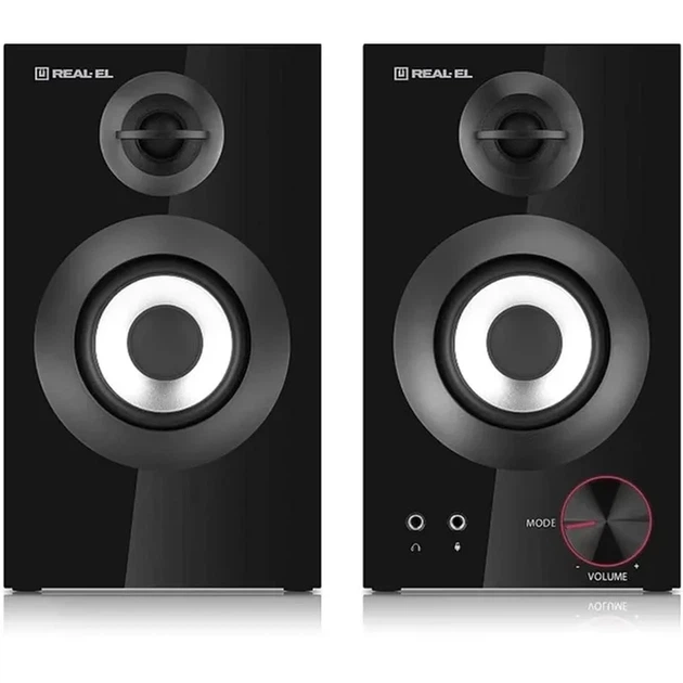 Акустична система REAL-EL S-420 Black - Фото 2 Акустична система REAL-EL S-420 Black - изображение 2