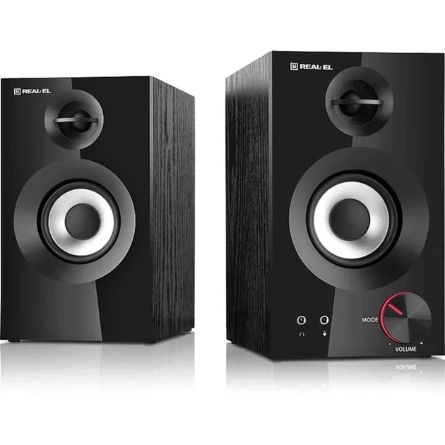 Акустична система REAL-EL S-420 Black - Фото 4 Акустична система REAL-EL S-420 Black - изображение 4