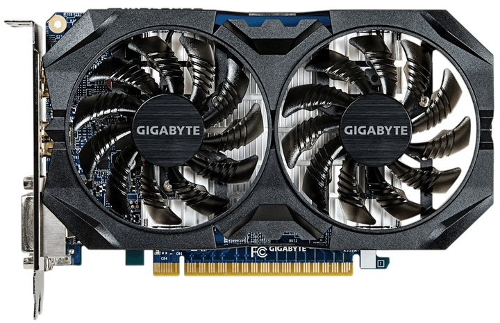 Відеокарта GeForce GTX 750 Ti 2GB Gigabyte WindForce OC (GV-N75TOC2-2GI) Б/В - изображение 2