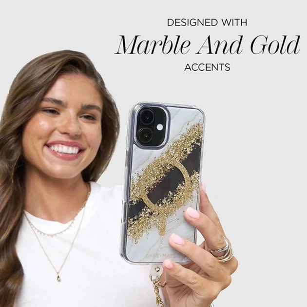 Чехол Case-Mate Karat для iPhone 16 Granite with MagSafe (CM054598) - изображение 5