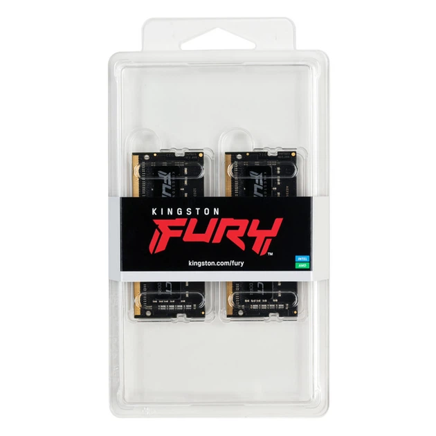 Модуль памяти Kingston FURY Impact DDR4-3200 SO-DIMM 16GB KIT (2x8GB) (KF432S20IBK2/16) - Фото 3 Модуль памяти Kingston FURY Impact DDR4-3200 SO-DIMM 16GB KIT (2x8GB) (KF432S20IBK2/16) - изображение 3