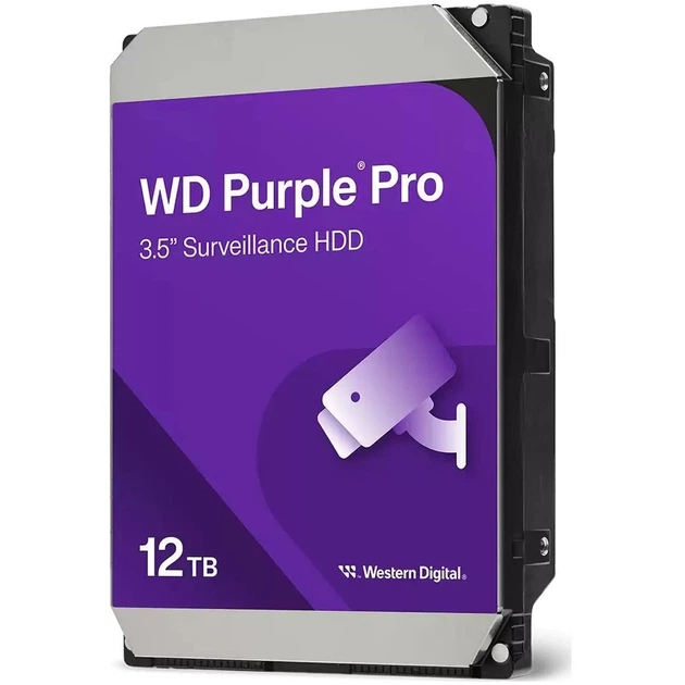 Жесткий диск Western Digital Purple Pro 12TB 3.5" SATA III (WD122PURP) - изображение 2