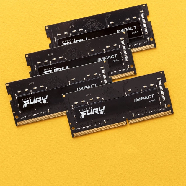Модуль памяти Kingston FURY Impact DDR4-3200 SO-DIMM 16GB KIT (2x8GB) (KF432S20IBK2/16) - Фото 6 Модуль памяти Kingston FURY Impact DDR4-3200 SO-DIMM 16GB KIT (2x8GB) (KF432S20IBK2/16) - изображение 6